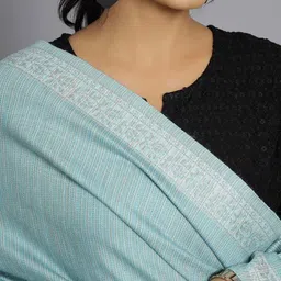 handicraft-palace Women Paisley Pattern Stole with Tassels image 5