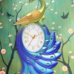 attractionz Peacock Analogue Wall Clock image 5