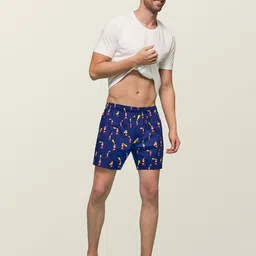 xyxx Graphic Print Boxers with Elasticated Waistband image 5
