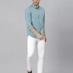 dennislingo premium attire Slim Fit Shirt with Spread Collar image 5