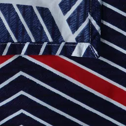 arrabi Cotton Blend Double Size Bedsheet with 2 Pillow Cover image 4