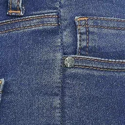 being human Lightly Washed Printed Skinny Jeans image 5