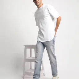 bene kleed Women Heavily Washed Relaxed Fit Jeans image 5