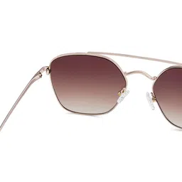 john jacobs Unisex UV Protected Hexagonal Sunglasses -JJ S12471 image 5