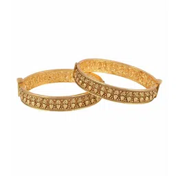 adwitiya Set of 2 Gold-Plated Bangles image 5