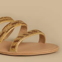acai Embellished Slip-On Flat Sandals image 5