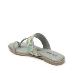 retro walk Women Embroidered Toe-Ring Sandals image 5