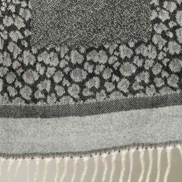 handicraft-palace Men Geometric Print Scarf with Tassels image 5