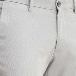 allen solly Men Slim Fit Flat-Front Trousers image 5