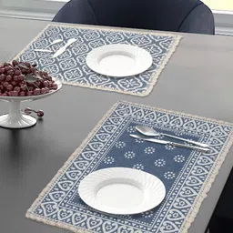 saral home Set of 2 Cotton Placemats 33X45 cm image 5