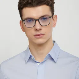 lenskart blu Unisex Square Full-Rim Computer Glasses -LB E13526 image 5