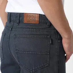 urbano fashion Men Loose Fit Non-Stretchable Washed Jeans image 5
