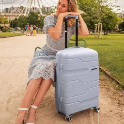 nasher miles Paris Hardside Luggage with Number Lock- M image 5