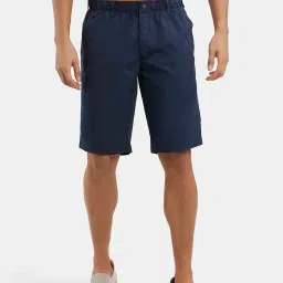 jockey 1203 Super Combed Mercerised Cotton Woven Fabric Straight Fit Shorts with Side Pockets image 5