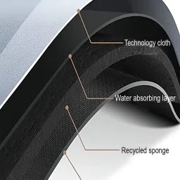 cortina eyelet curtain Typogarphic Print Non-Slip Bathroom Mat 23" x 15" image 5