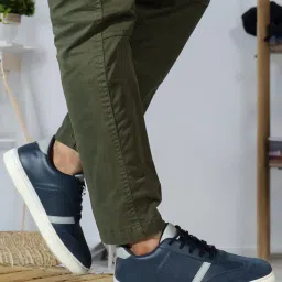 carlton london Men Round-Toe Lace-Up Sneakers image 5