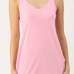 lady lyka Scoop-Neck Cotton Dress Slip image 5