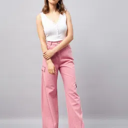 orchid blues High-Rise Flared Jeans image 5