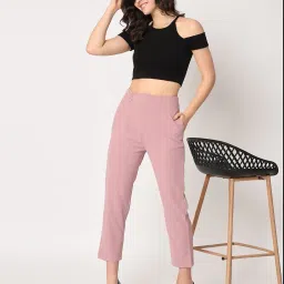 zastraa Slim Fit Trousers with Slip Pockets image 5