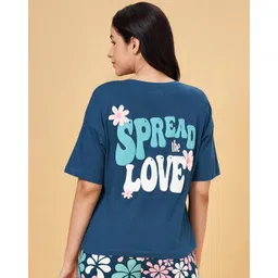 dreamz by pantaloons Women Typographic Print Round-Neck T-Shirt image 5