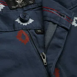 showoff Men Ikat Print Slim Fit Flat-Front Shorts image 5