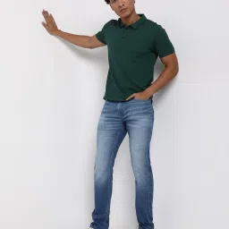 gas Albert Mid-Wash Slim Fit Jeans image 5