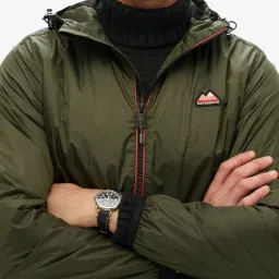 superdry Men Essential Tri Windbreaker Regular Fit Bomber Jacket image 5