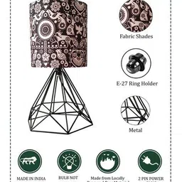 homesake Metal Table Lamp with Shade image 5