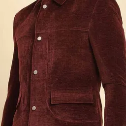 global republic Men Regular Fit Biker Jacket image 5