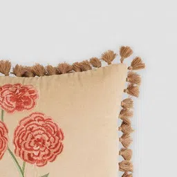 pure home and living Rose Embroidered Cushion Cover image 5