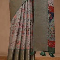 soch Chanderi Woven Saree  image 5