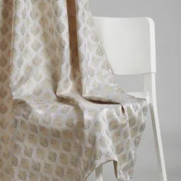 haus & kinder Pack of 2 Leaf Print Window Curtains image 5