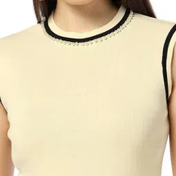 fig Women Embellished Round-Neck Sweater image 5
