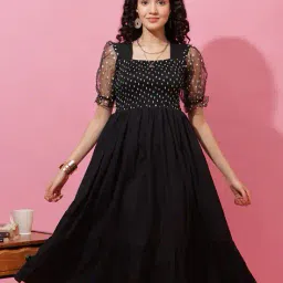 honky tonky Women Fit and Flare Dress image 5