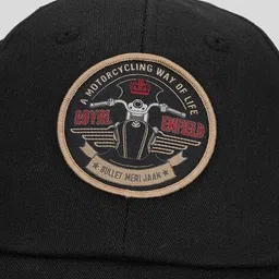 royal enfield Men Embroidered Baseball Cap image 5