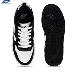 bond street Men Round-Toe Sneakers with Lace Fastenings image 5