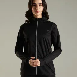 blue tyga Women Zip-Front Jacket with Insert Pockets image 4