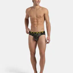 jockey Men Printed Briefs with Ultrasoft Waistband image 5