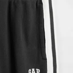 gap kids Boys Relaxed Fit Straight Track Pants with Brand Print image 5