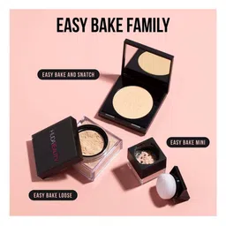 huda beauty Easy Bake Loose Baking & Setting Powder Mini - Banana Bread image 5