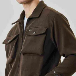 snitch Men Regular Fit Jacket image 5
