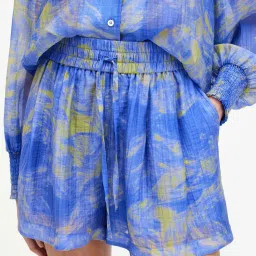 all saints Women Printed Shorts with Insert Pockets image 5