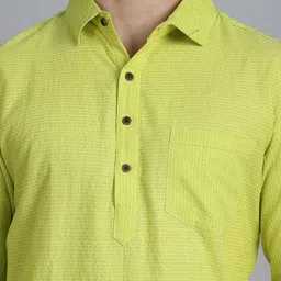 sayesha Men Regular Fit Long Kurta image 5