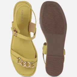 allen solly Women Open-Toe Sling-Back Flat Sandals image 5