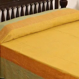 peepul tree 150 TC Colourblock Queen Bedsheet  image 5