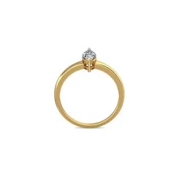 avsar Women Yellow Gold Pranjal Ring image 5
