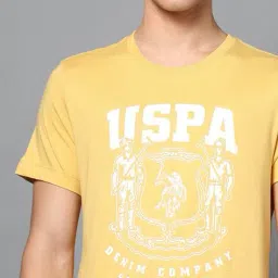 u.s. polo assn. Men Heritage Print Slim Fit Crew-Neck T-Shirt image 5