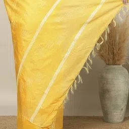 indie picks Hand Dyed Bhagalpuri Katan Silk Saree image 5