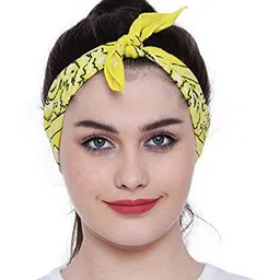 navkar crafts Unisex Cotton Paisley Bandanas image 5