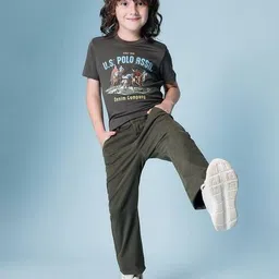 u.s. polo assn. Boys Relaxed Fit Chinos with Insert Pockets image 5